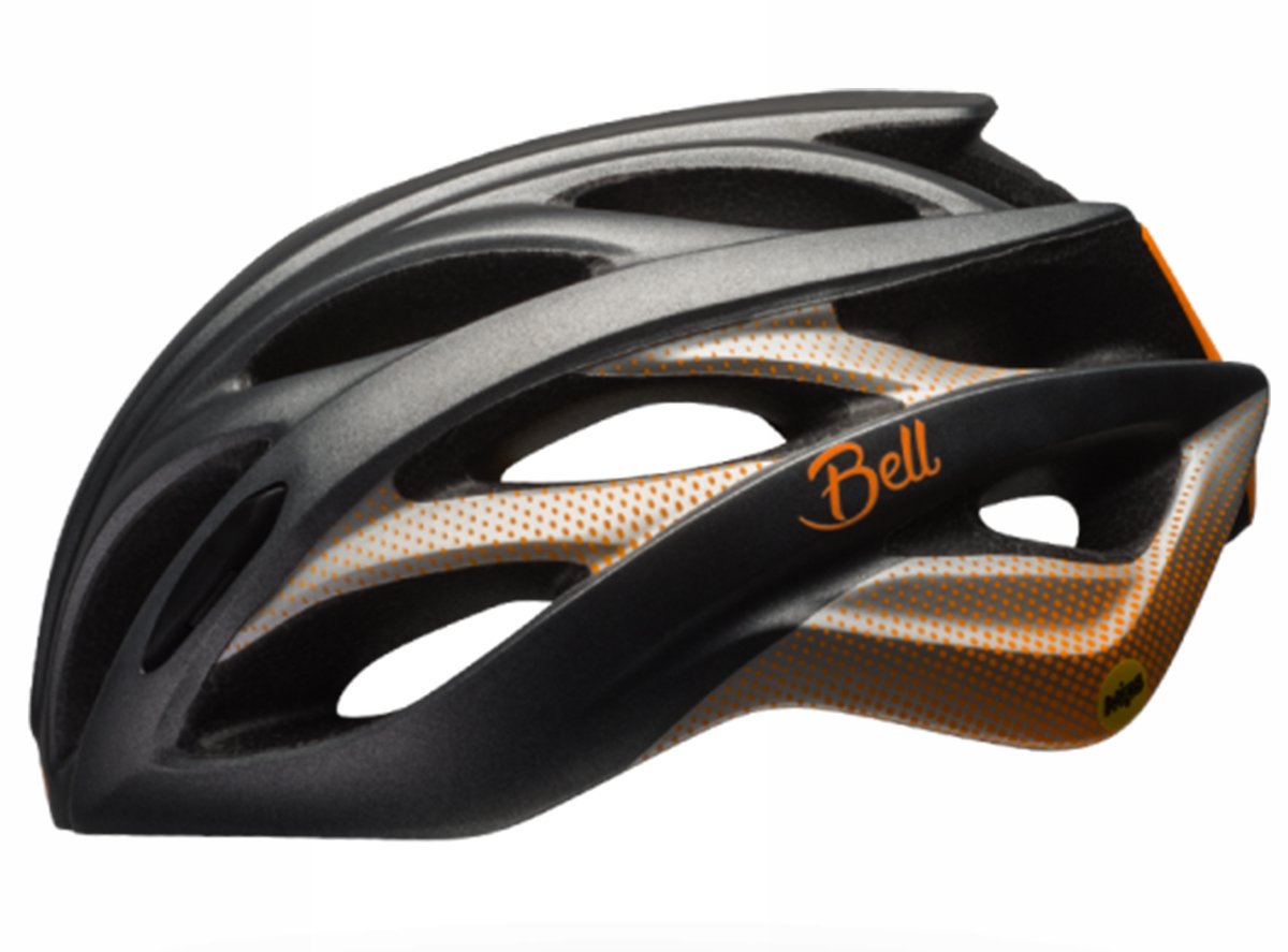 Bell Endeavor MIPS Joy Ride Road Helmet - Womens - Gunmetal-Tangerine Gunmetal - Tangerine Small 