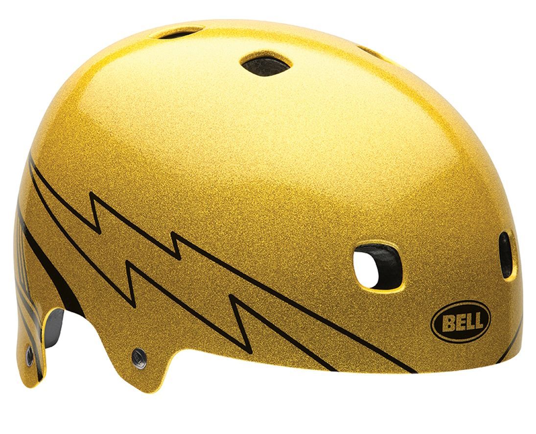 Bell Segment Graphics Helmet - Gold Gold Large 