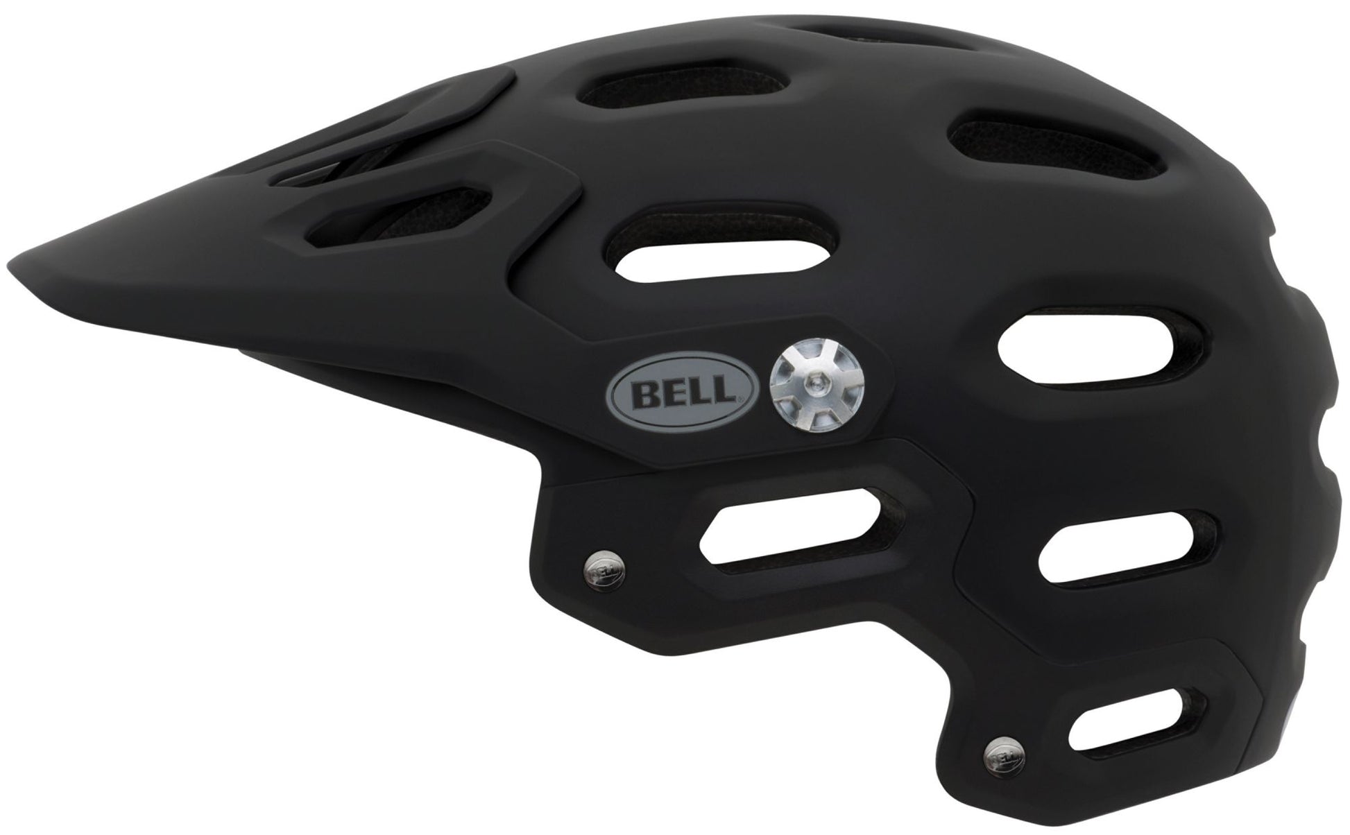 Bell Super MTB Helmet - Matt Black Matt Black Small 