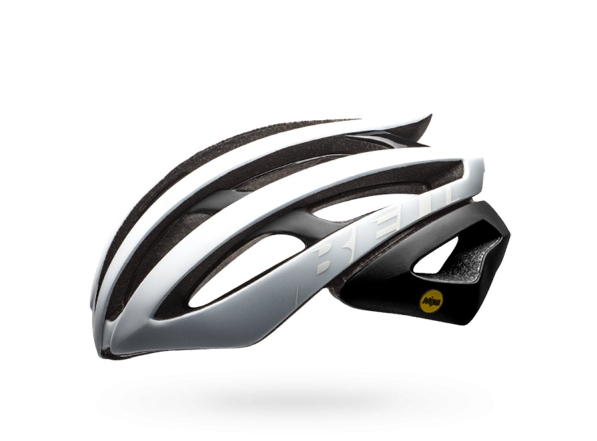 Bell Z20 MIPS Road Helmet - Matt White-Black Matt White - Black Small 