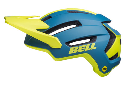 Bell 4Forty Air MIPS MTB Helmet - Matt Blue-HiViz