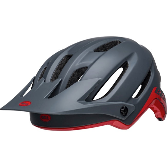 Bell 4Forty MIPS MTB Helmet - Matt Gloss Gray-Red