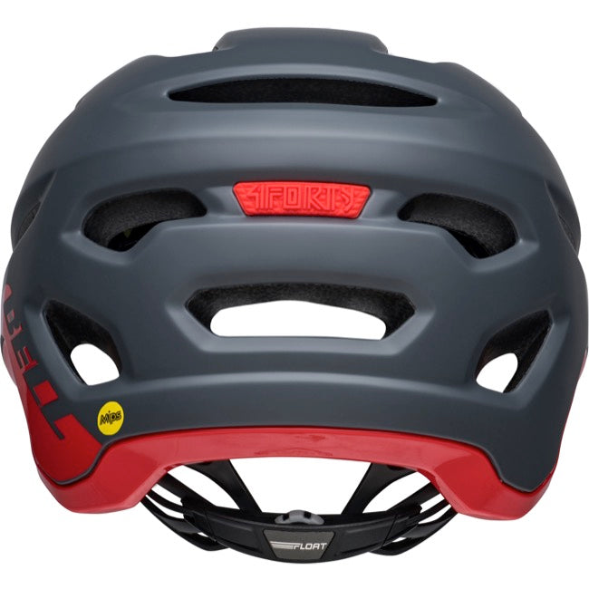 Bell 4Forty MIPS MTB Helmet - Matt Gloss Gray-Red