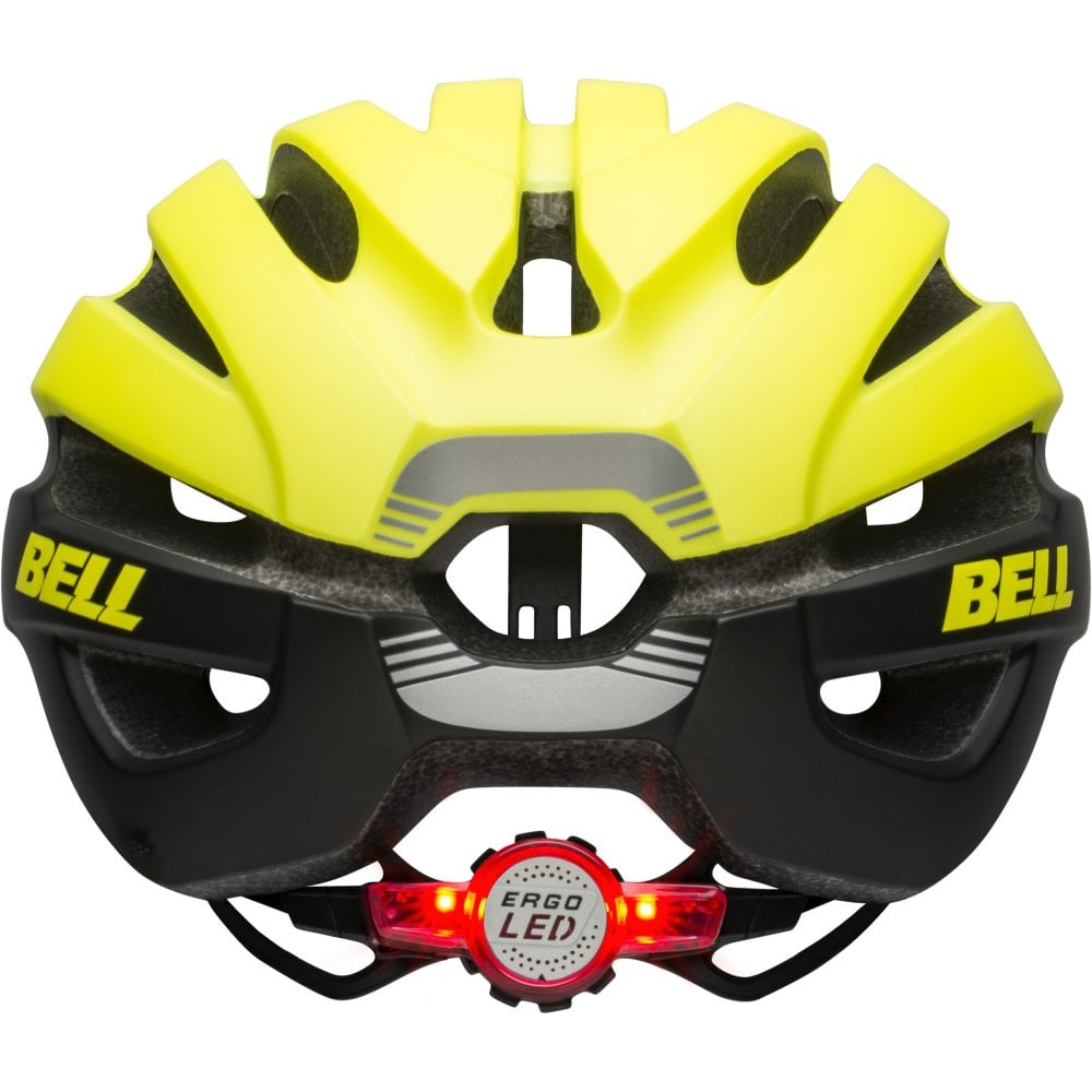 Bell Avenue LED Road Helmet - Matt Gloss HiViz-Black