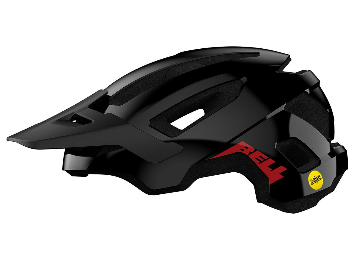 Bell Nomad Jr. MIPS MTB Helmet - Black-Crimson - 2019 Black - Crimson One Size 