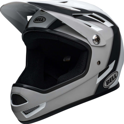 Bell Sanction Full Face Helmet - Matt Black-White Presence - 2022 Matt Black - White Presence X-Small 