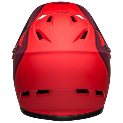 Bell Sanction Full Face Helmet - Presence - Matt Red-Black