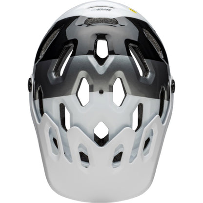 Bell Super 3R MIPS Full Face Helmet - Gloss White-Black