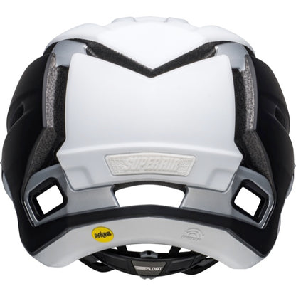 Bell Super Air R Spherical Full Face Helmet - Matt Black-White