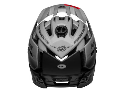 Bell Super Air R Spherical Full Face Helmet - Fasthouse - Matt Gray-Black