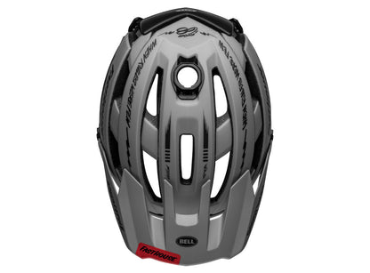 Bell Super Air R Spherical Full Face Helmet - Fasthouse - Matt Gray-Black