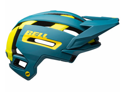 Bell Super Air Spherical MTB Helmet - Matt Gloss Blues