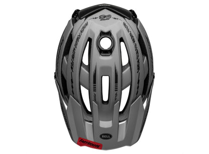 Bell Super Air Spherical MTB Helmet - Matt Gray-Black