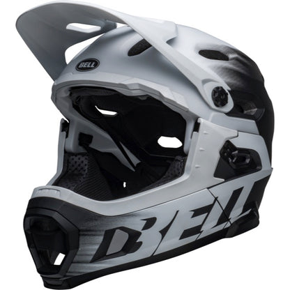 bell carbon dh helmet Bell Super DH Spherical MIPS Helmet Small Matte Black/White