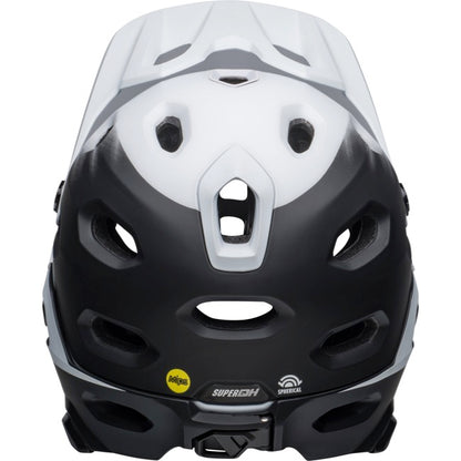 Bell Super DH Spherical Full Face Helmet - Matt Black-White