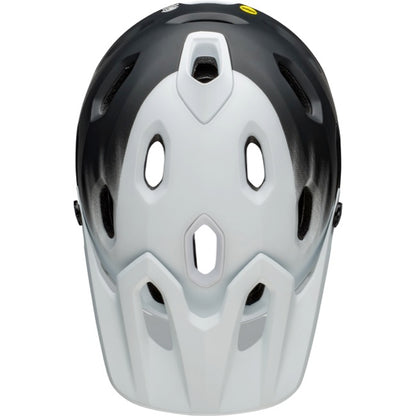 Bell Super DH Spherical Full Face Helmet - Matt Black-White