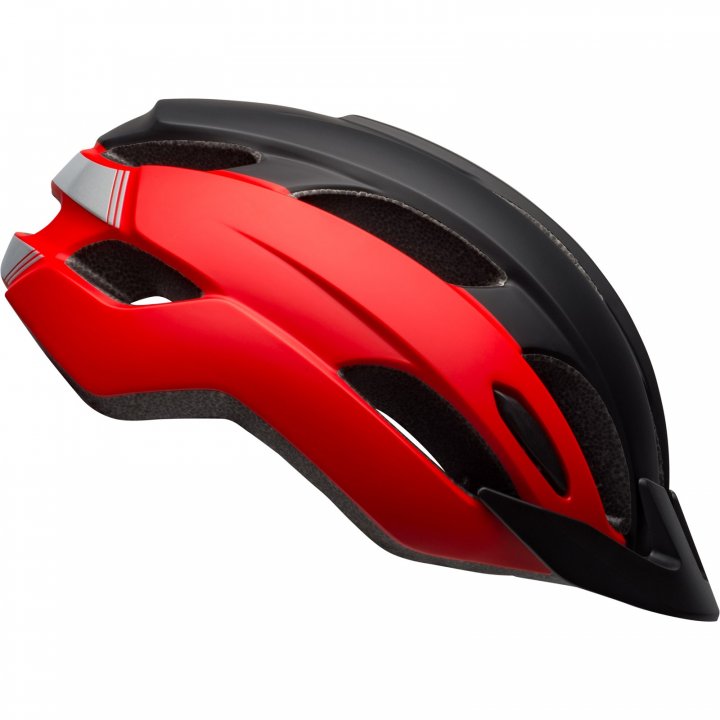 Bell Trace Road/XC Helmet - Matt Red-Black