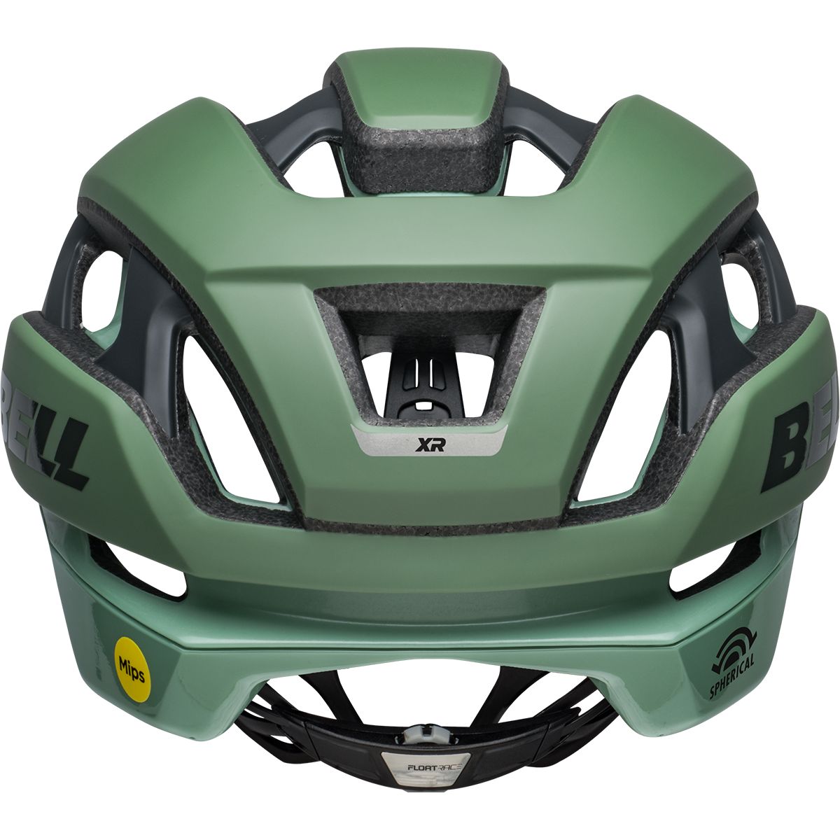 Bell XR Spherical Road Helmet - Matt Gloss Greens