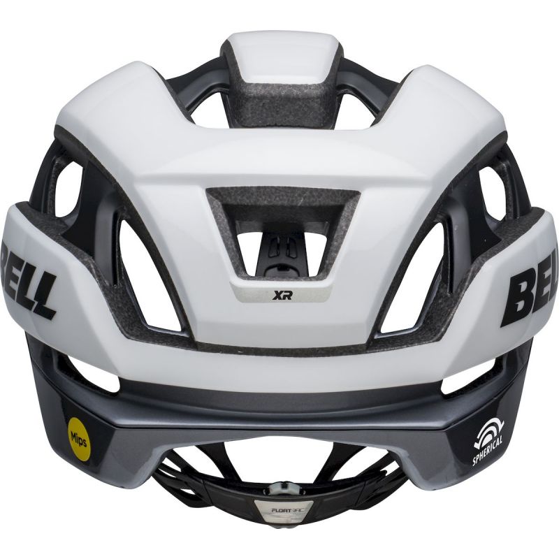 Bell XR Spherical Road Helmet - Matt Gloss White-Black