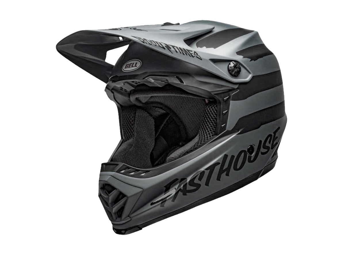 Bell Full 9 Full Face Helmet - Fasthouse Matt Gray-Black - 2020 Fasthouse Matt Gray - Black X-Small/Small 
