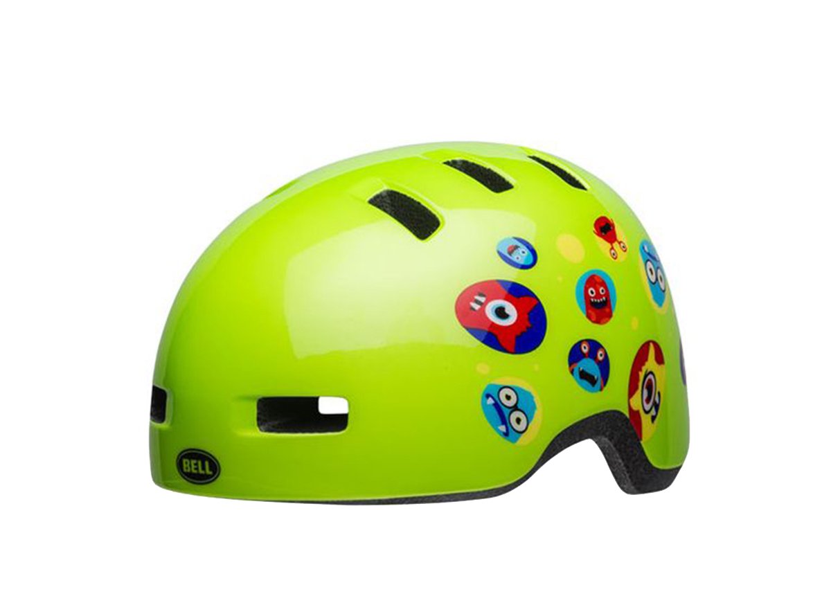 Bell Lil Ripper Child Helmet - Green Monsters - 2019 Green Monsters One Size 48-55 cm