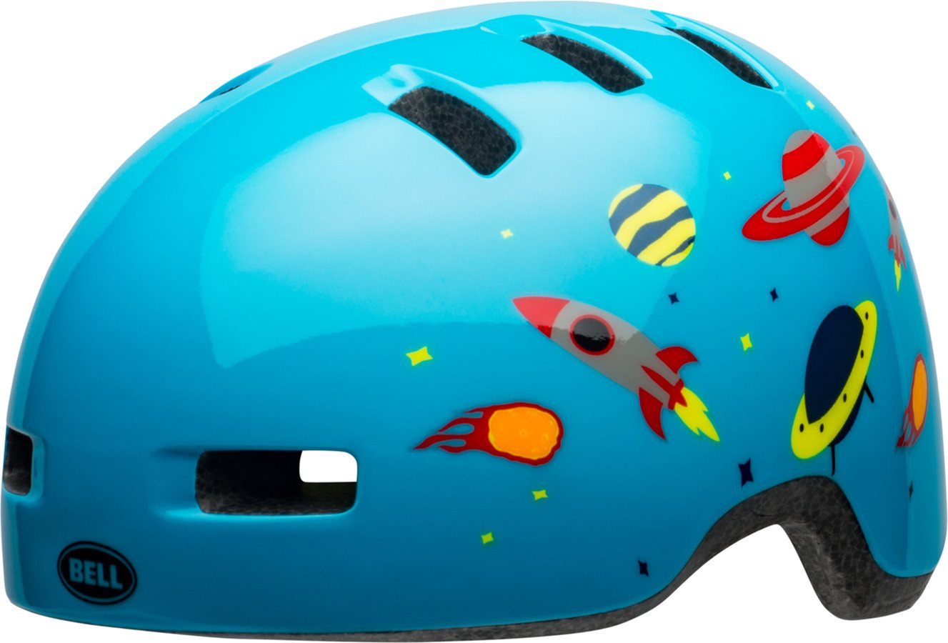 Bell Lil Ripper Child Helmet - Light Blue Space - 2020 Light Blue Space One Size 48-55 cm