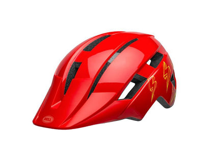 Bell Sidetrack II MTB Helmet - Child - Red Bolts - 2020 Red Bolts One Size 47-54 cm