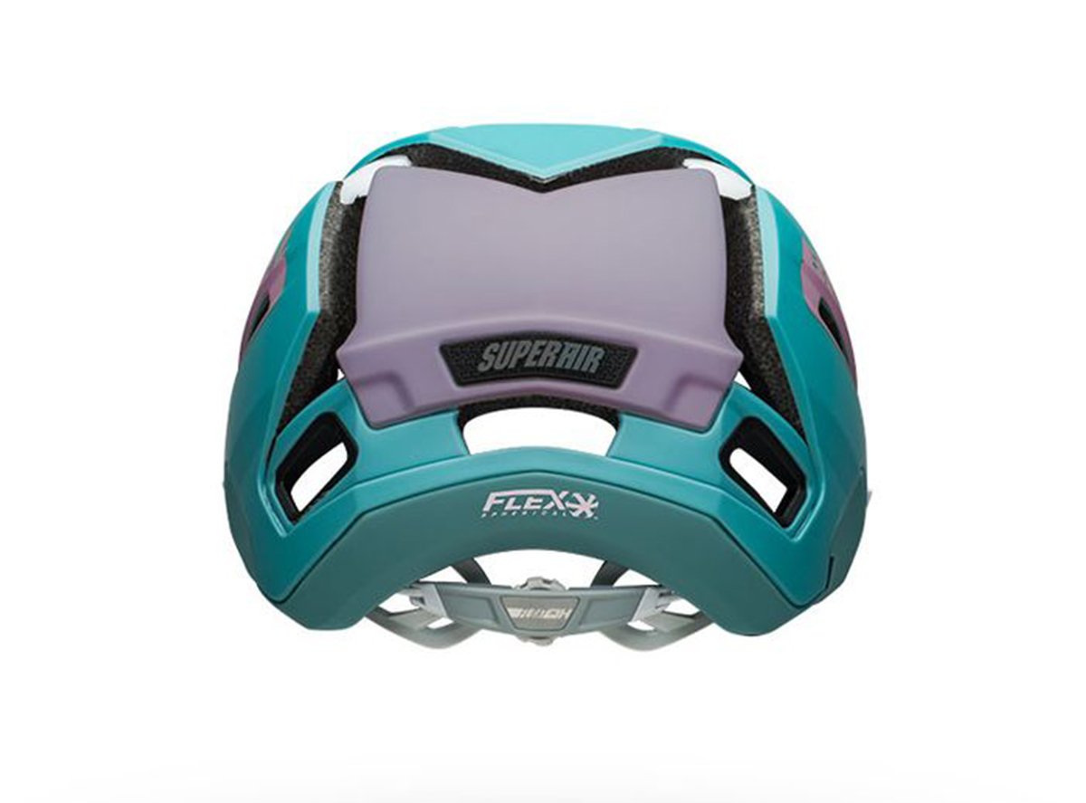 Bell Super Air MIPS MTB Helmet - Matt Gloss White-Purple - 2020