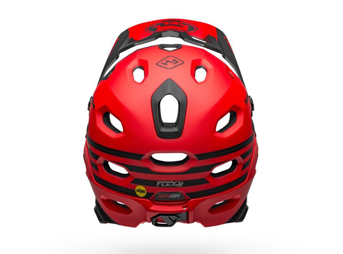 bell fasthouse helmet red Bell Super DH Spherical Full Face Helmet - Fasthouse