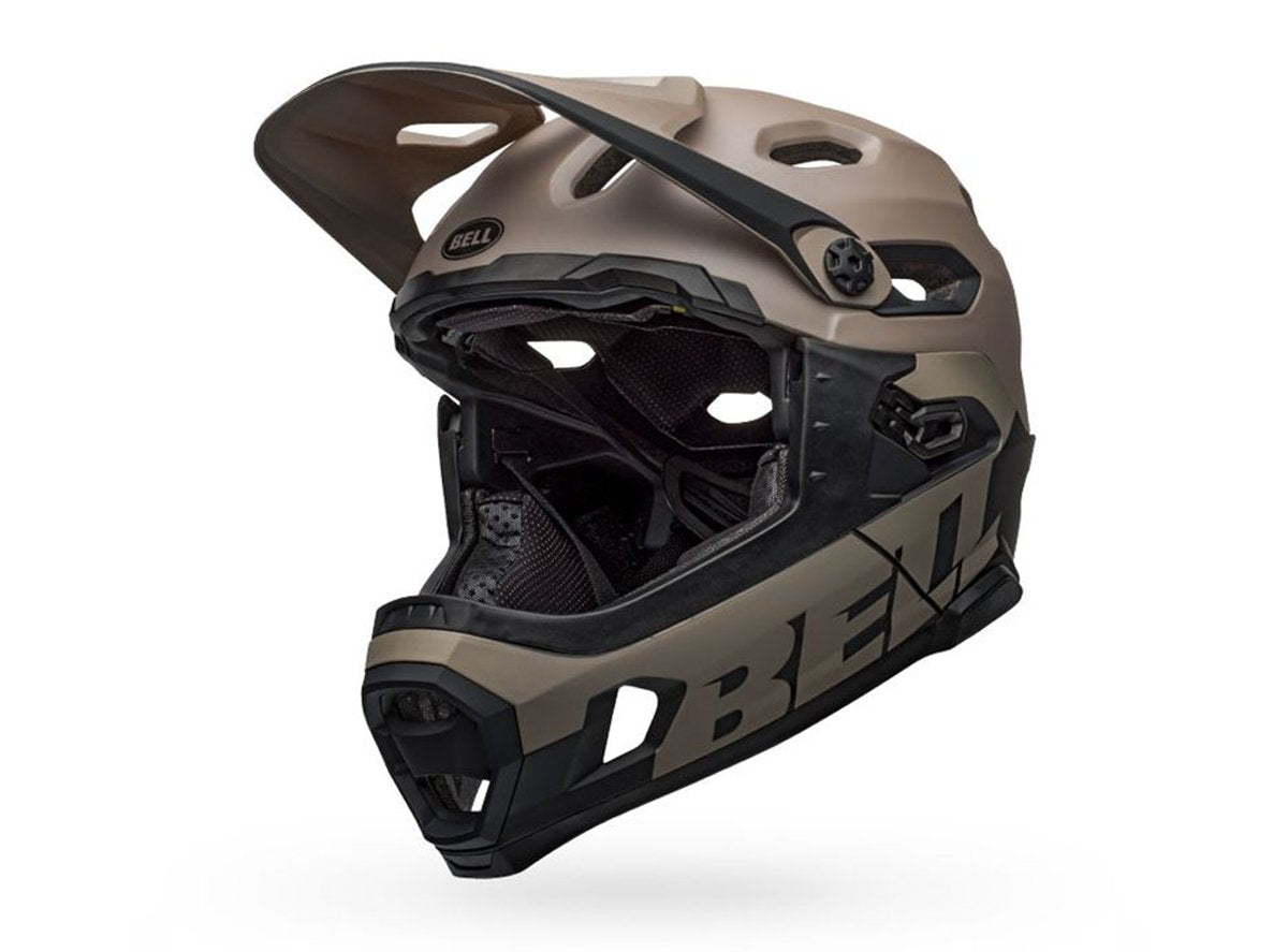 bell dh helmet Chin Mount for Super free removable chin bar beefy enough to satisfy the rigors of ASTM 1952 testing Bell Adult Super DH MIPS