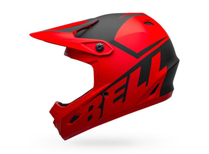 Bell Transfer Full Face Helmet - Matt Red-Black