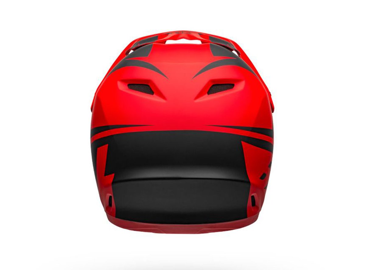 Bell Transfer Full Face Helmet - Matt Red-Black