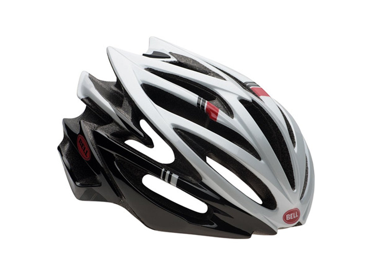 Bell Volt RL Road Helmet - White-Black-Red Hero White - Black - Red Hero Small 