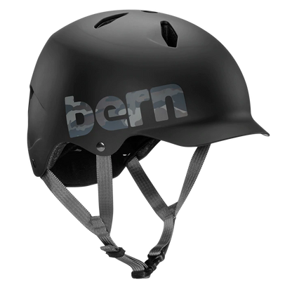 Bern Bandito EPS Helmet - Youth - Matt Black-Camo Logo Matt Black - Camo Logo Small/Medium 