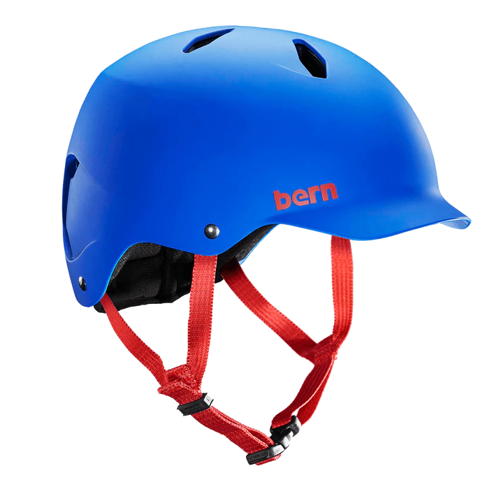 Bern Bandito EPS Helmet - Youth - Matt Blue Matt Blue Small/Medium 