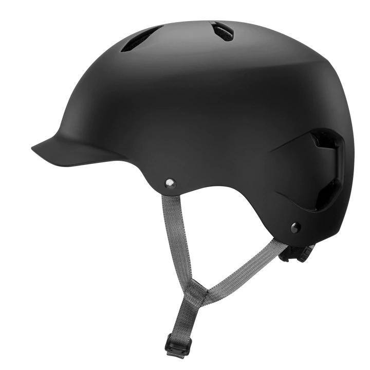 Bern Bandito EPS Helmet - Youth - Matt Black-Camo Logo