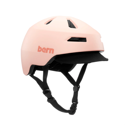 Bern Brentwood 2.0 Helmet with Visor - Matt Blush Matt Blush Small 