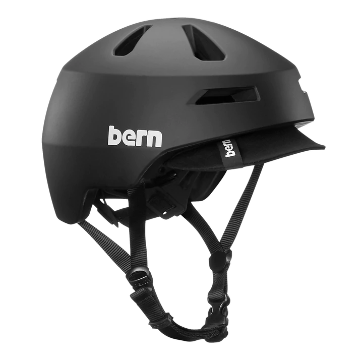 Bern Brentwood 2.0 MIPS Helmet with Visor - Matt Black Matt Black Small 