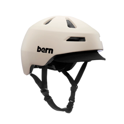 Bern Brentwood 2.0 Helmet with Visor - Matt Sand Matt Sand Small 