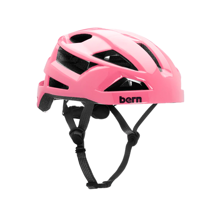 Bern FL-1 Libre Helmet - Satin Hot Pink Satin Hot Pink Small 