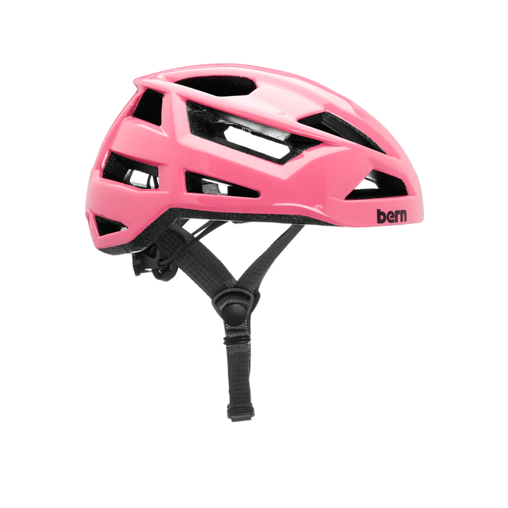 Bern FL-1 Libre Helmet - Satin Hot Pink