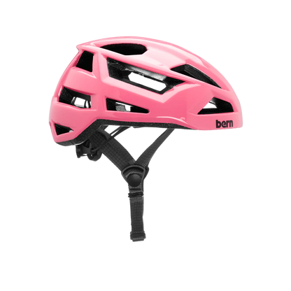 Bern FL-1 Libre Helmet - Satin Hot Pink