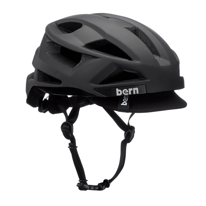 Bern FL-1 Pave MIPS Helmet with Visor - Matt Black Matt Black Small 