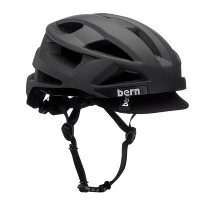 Bern FL-1 Pave MIPS Helmet with Visor - Matt Black Matt Black Small 