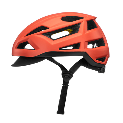 Bern FL-1 Pave MIPS Helmet with Visor - Matt Red Type