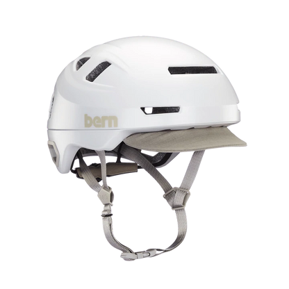 Bern Hudson MIPS Helmet - Satin White