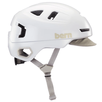 Bern Hudson MIPS Helmet - Satin White