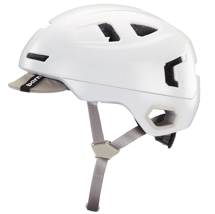 Bern Hudson MIPS Helmet - Satin White Satin White Small 