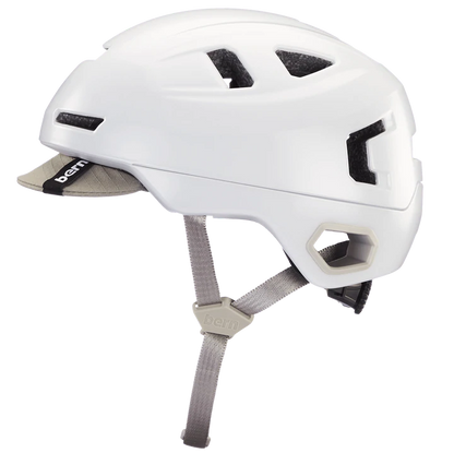 Bern Hudson MIPS Helmet - Satin White Satin White Small 