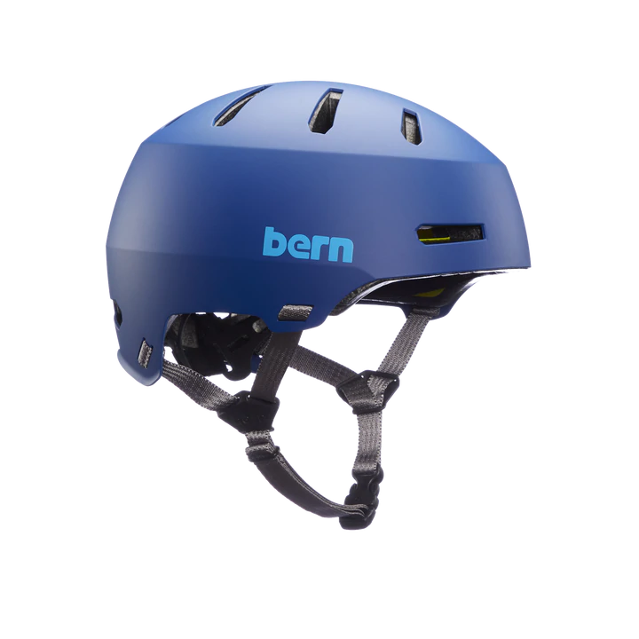 Bern Macon 2.0 MIPS Helmet - Matt Blue Wave Matt Blue Wave Small 